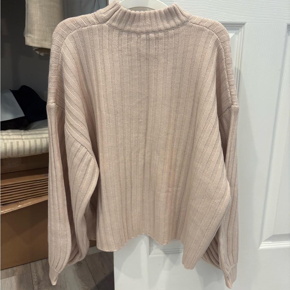 Princess Polly Innerbloom Oversized Sweater - Beige